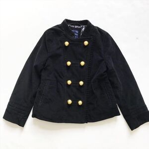 Gap kids black corduroy band jacket EUC M(8Y)